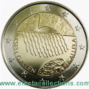 Finnland - 2 euro Gedenkmunze, Akseli Gallen-Kallela, 2015